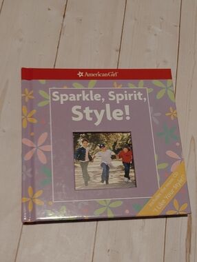 American Girl Sparkle, Spirit, Style! Children Inspirational Book With CD